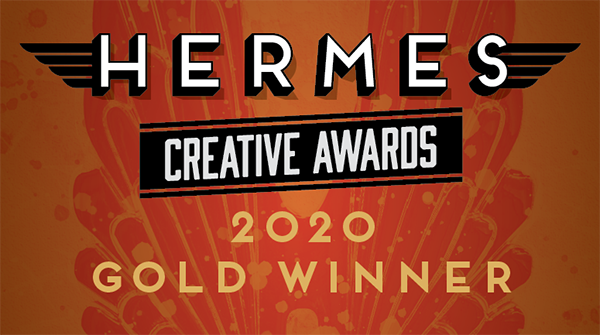 hermes creative awards 2020 gold winner
